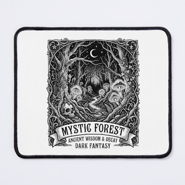 Item preview, Mystic Forest Ancient Wisdom Dark Fantasy  designed and sold by graphixpolash.