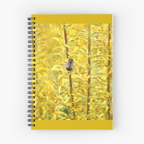 Item preview, Bee on Yellow Flowers in Soft Summer Light designed and sold by katifinell.