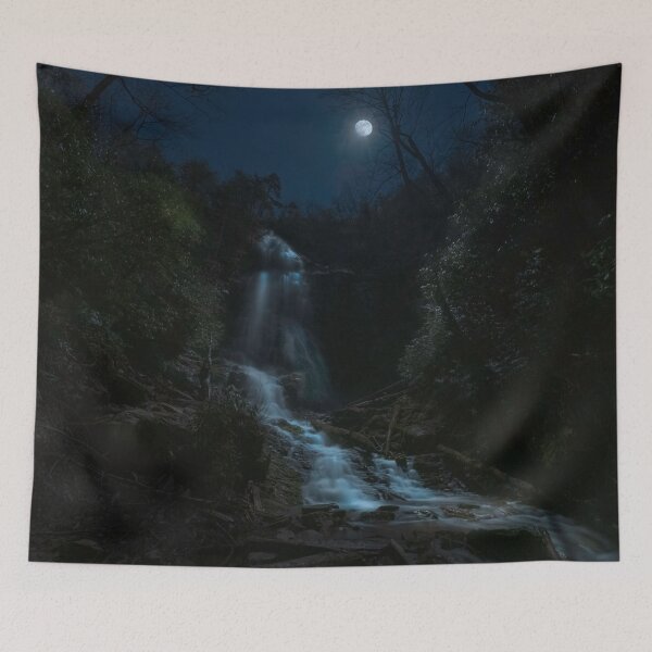 Item preview, Mingo Falls on a Moonlit Night designed and sold by James Hoffman.