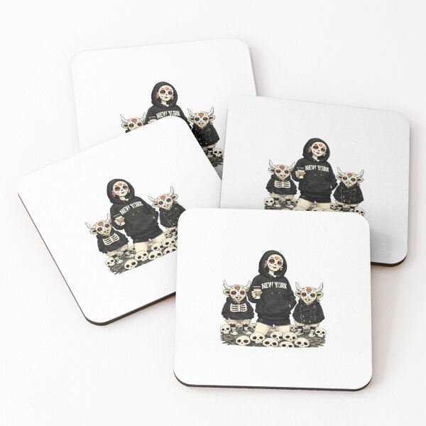 Item preview, New York Calavera and Coo  designed and sold by Yolanda Shoshana.
