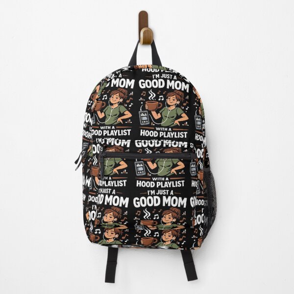 Item preview, Good Mom With A Hood Playlist designed and sold by FreshVibe Prints.