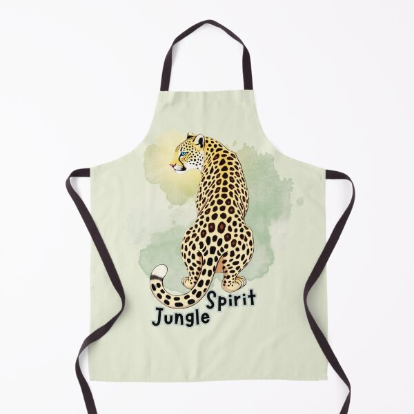 Item preview, Jungle Spirit: Sunset Leopard Design - Golden Halo Watercolor designed and sold by PriyaMagic.