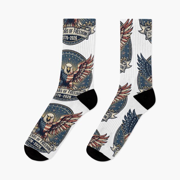 Item preview, 250 Years of Freedom Eagle Shirt – Patriotic Bald Eagle 1776-2026 designed and sold by relso.