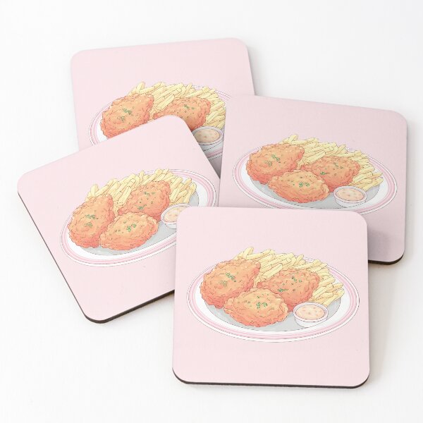 Item preview, Fried Chicken and Fries designed and sold by sakurashorty.
