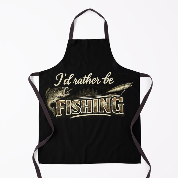 Item preview, I'd Rather Be Fishing designed and sold by ttuniques.