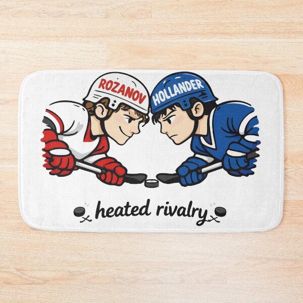 Item preview, Heated Rivalry Hockey Faceoff – Rozanov vs Hollander Fanart designed and sold by KaatsStyle.
