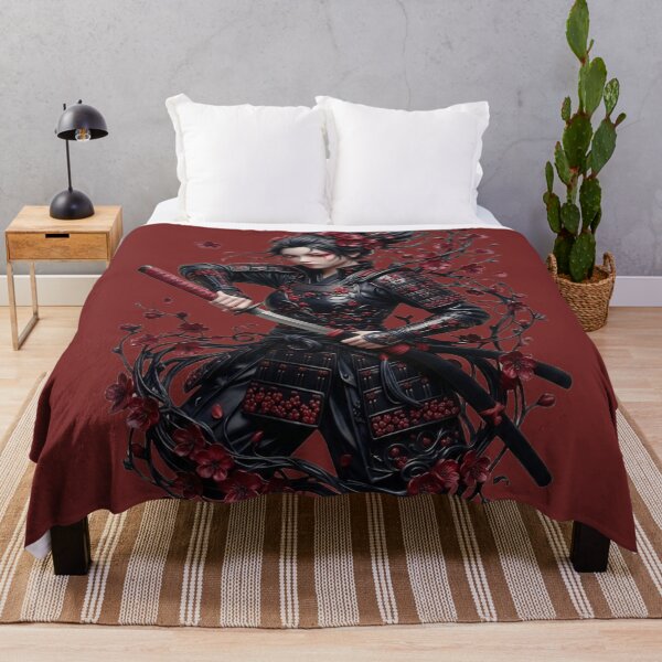 Item preview, Samurai Warrior with Blossoms designed and sold by Artozat.