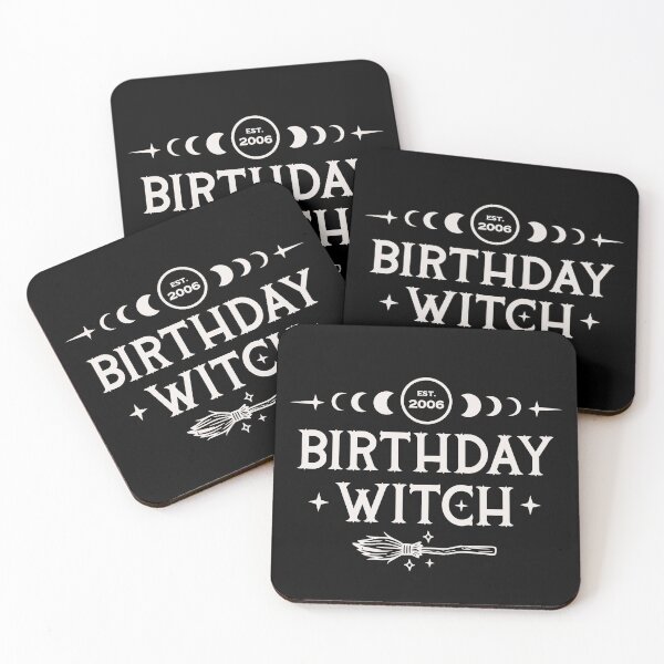 Item preview, Birthday Witch Est 2006 - Celestial Moon Phase Witchy Birthday Gift designed and sold by LinaValearte.