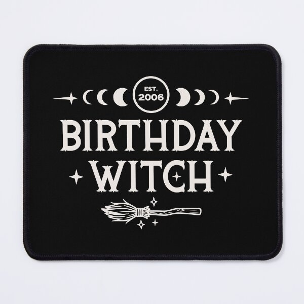 Item preview, Birthday Witch Est 2006 - Celestial Moon Phase Witchy Birthday Gift designed and sold by LinaValearte.