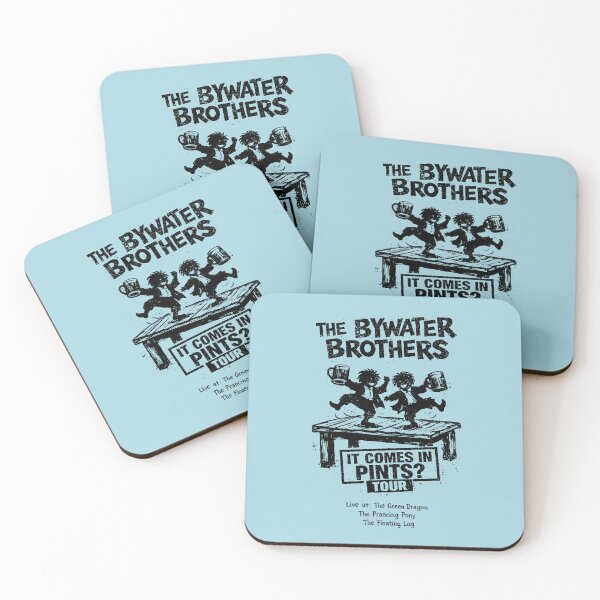 Item preview, Bywater Brothers Tavern Tour 90s Gig Poster designed and sold by agearb.