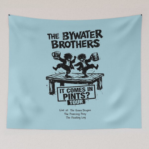 Item preview, Bywater Brothers Tavern Tour 90s Gig Poster designed and sold by agearb.