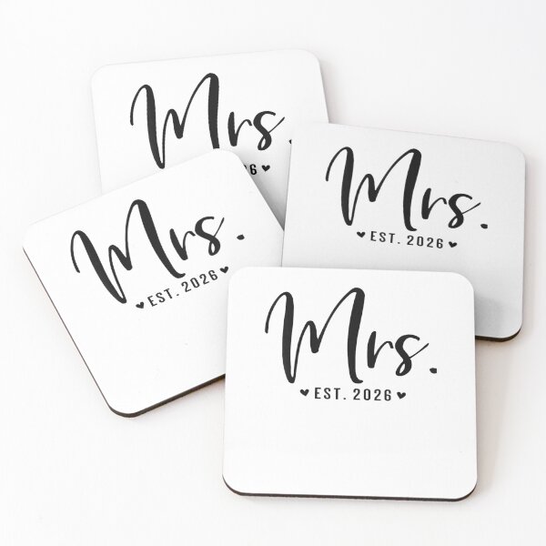 Item preview, Mrs Est. 2026 Just Married Couple Wedding Party Mrs Bride designed and sold by Goleon12.