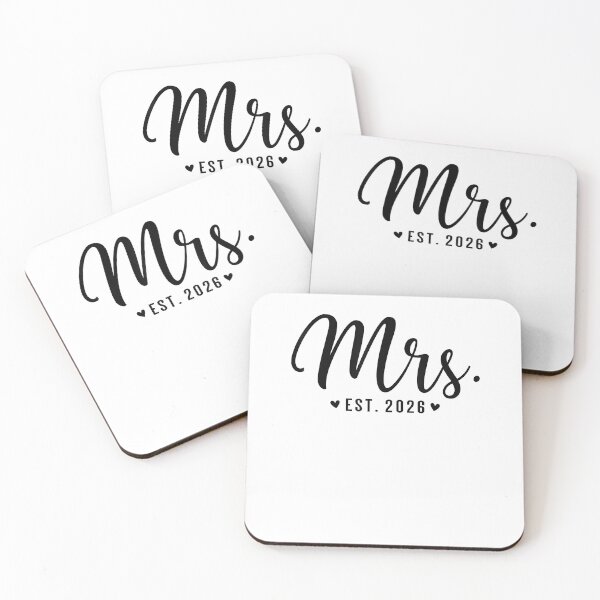 Item preview, Mrs Est. 2026 Just Married Couple Wedding Mrs Bride designed and sold by Goleon12.