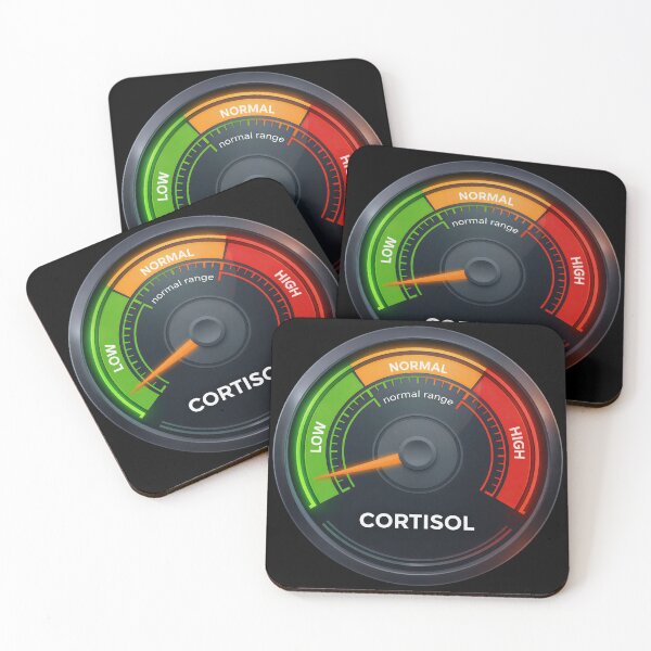 Item preview, Low Cortisol Levels  designed and sold by gear-posters.