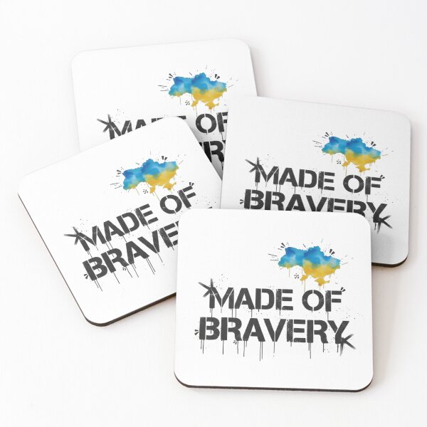 Item preview, Made of Bravery - Ukraine Map Graffiti Art designed and sold by Valeriia_Isaieva.