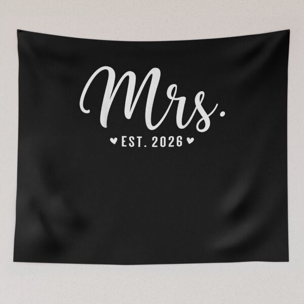 Item preview, Mrs Est. 2026 Just Married Couple Wedding Party Mr Bride designed and sold by Goleon12.