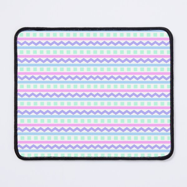 Item preview, Cool Pastel Zigzag Easter Egg Stripes Pattern (White) designed and sold by BeJolley.