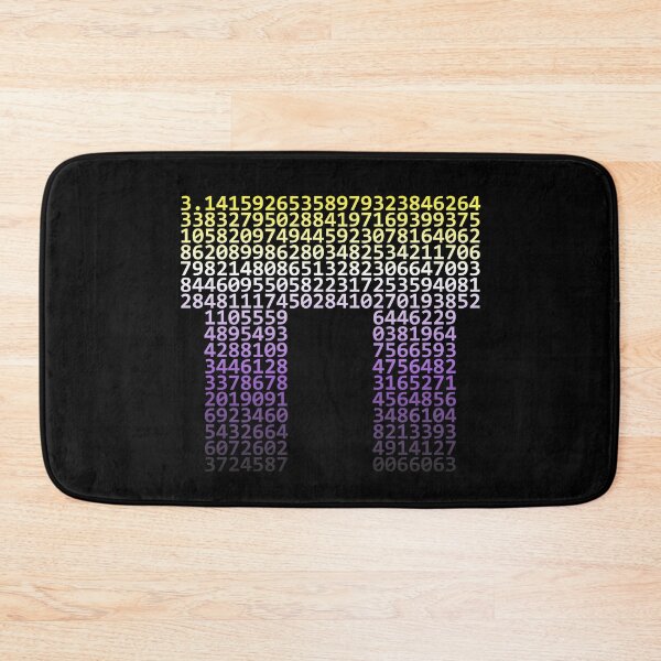 Item preview, First 314 digits of PI (rainbow, LGBT, non-binary) designed and sold by owlgeek.