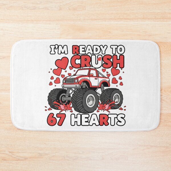 Item preview, Im ready to crush 67 hearts funny valentines humor designed and sold by ArtDesignTp.