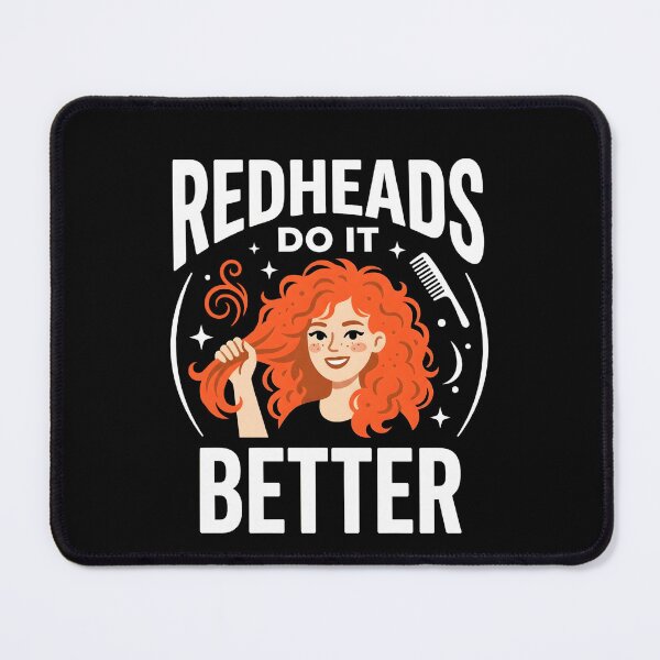 Item preview, Redheads Do It Better Funny Ginger Pride designed and sold by FreshVibe Prints.