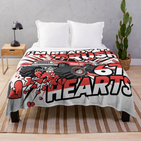 Item preview, Im ready to crush 67 hearts boys valentines joke designed and sold by ArtDesignTp.