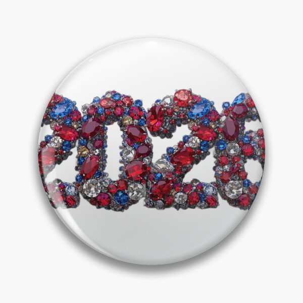 Item preview, ✨2026 Sparkle Jewel Year ✨#2026 #tricolor #blue #white #red #gift designed and sold by Fanybany.