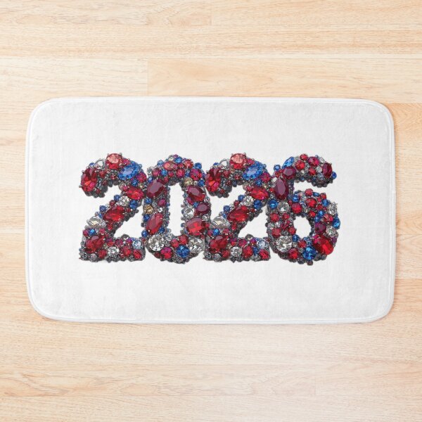 Item preview, ✨2026 Sparkle Jewel Year ✨#2026 #tricolor #blue #white #red #gift designed and sold by Fanybany.