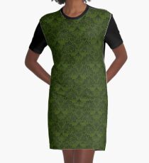 Stegosaurus Spitze - Grün T-Shirt Kleid
