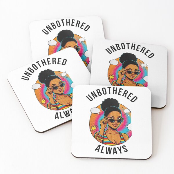 Item preview, Unbothered Pop Art Black Woman Confident Energy designed and sold by justgirlietingz.
