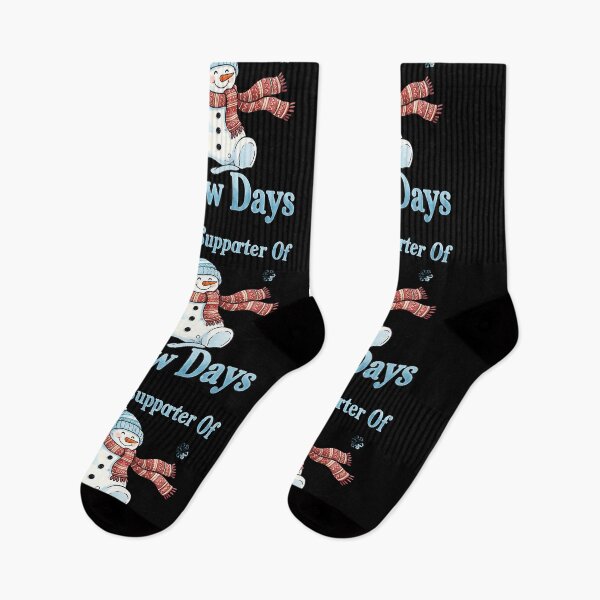 Item preview, proud supporter of snow days teacher crew humor designed and sold by ArtDesignTp.