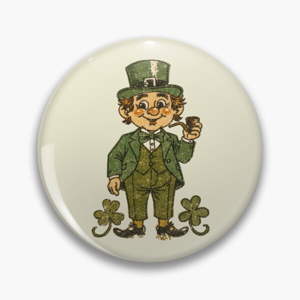 Item preview, Vintage 60s Leprechaun Luchorpan St Patrick's Day designed and sold by The Sticker Bureau.