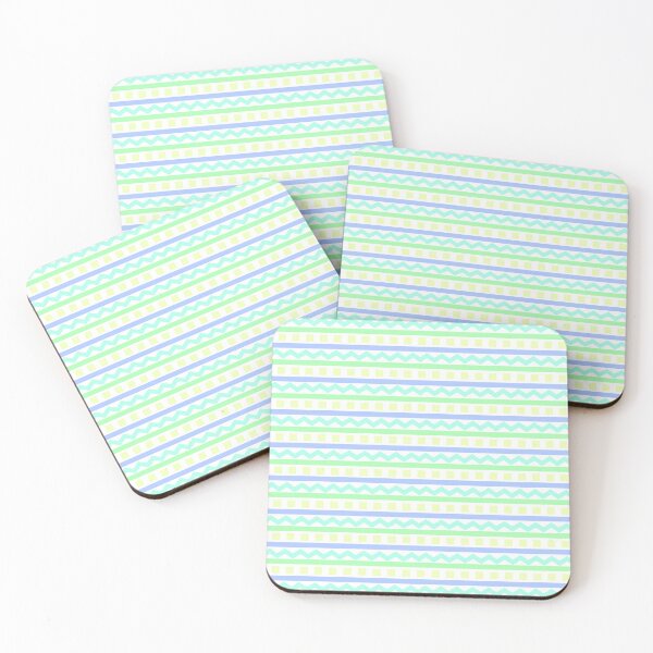 Item preview, Colorful Pastel Easter Egg Zigzag Pattern (Green) designed and sold by BeJolley.