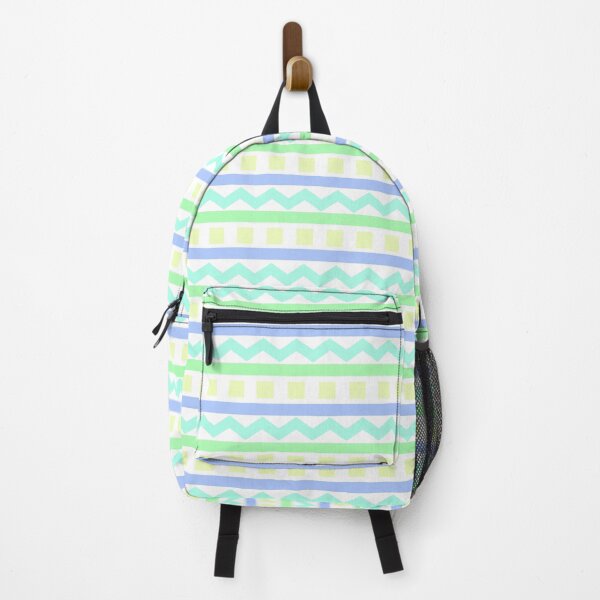 Item preview, Colorful Pastel Easter Egg Zigzag Pattern (Green) designed and sold by BeJolley.