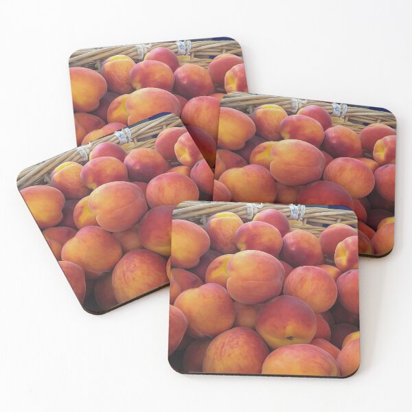 Item preview, Basket of Peaches Fresh Summer Peach Harvest designed and sold by Moriarty's Digital Visions.