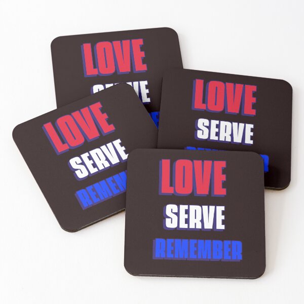 Item preview, Love Serve Remember Spiritual T-Shirt | Inspirational Mindfulness Quote Tee designed and sold by Gerontar.