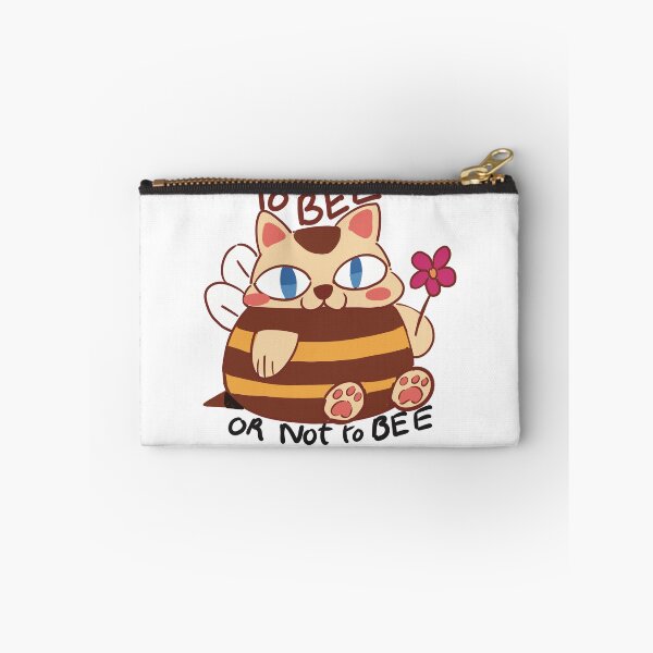 Item preview, To Bee or Not to Bee | Cute Kawaii Bee Cat Pun designed and sold by Foodmoon.