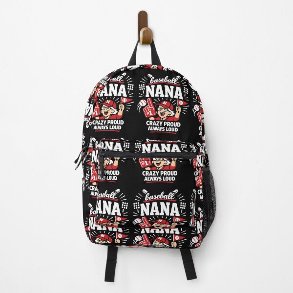 Item preview, Baseball Nana Crazy Proud Always Loud designed and sold by FreshVibe Prints.
