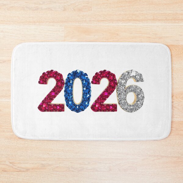 Item preview, ✨2026 Sparkle Jewel Year ✨#2026 #tricolor #blue #white #red #gift designed and sold by Fanybany.