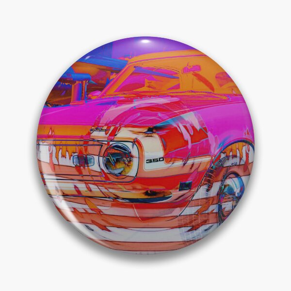 Item preview, Chevrolet Camaro Abstract Neon Muscle Car Art designed and sold by Moriarty's Digital Visions.