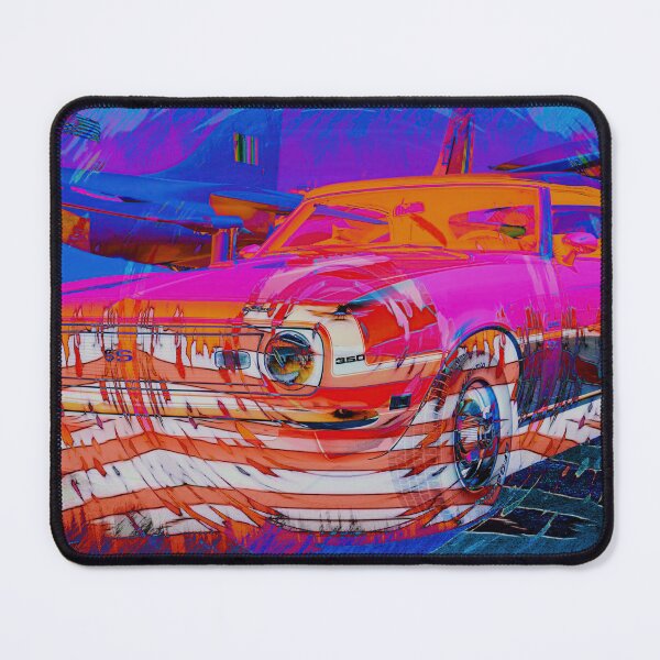 Item preview, Chevrolet Camaro Abstract Neon Muscle Car Art designed and sold by Moriarty's Digital Visions.
