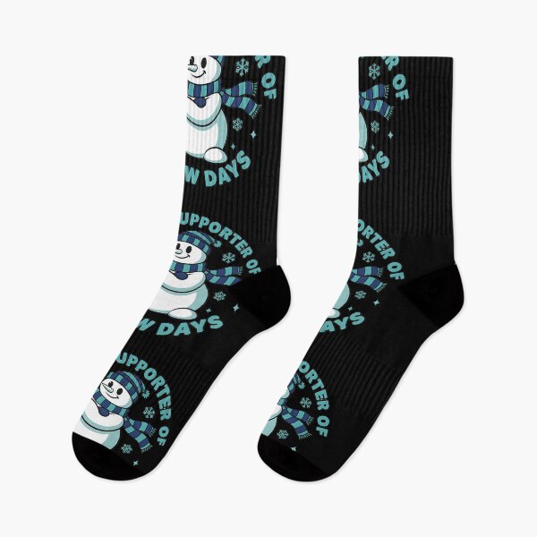 Item preview, proud supporter of snow days teacher winter humor designed and sold by ArtDesignTp.