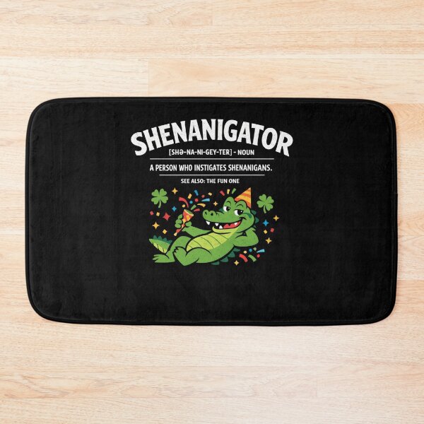 Item preview, Shenanigator Instigator Of Shenanigans Funny Definition designed and sold by FreshVibe Prints.