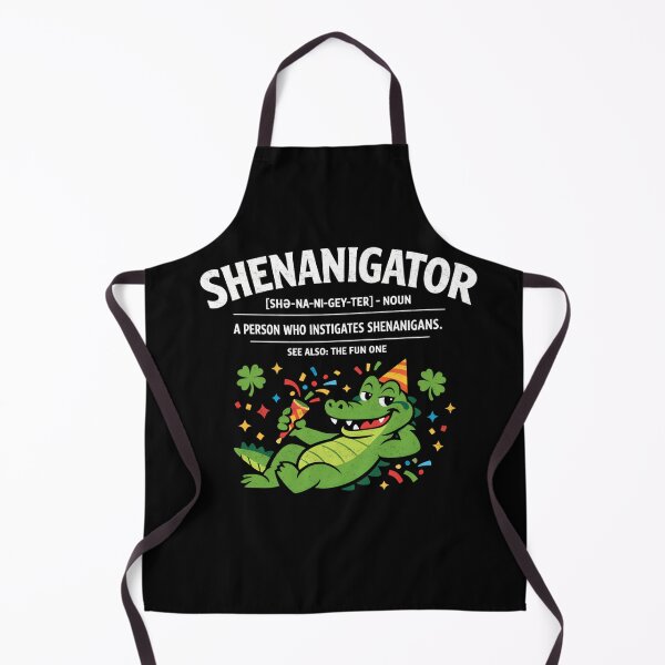 Item preview, Shenanigator Instigator Of Shenanigans Funny Definition designed and sold by FreshVibe Prints.