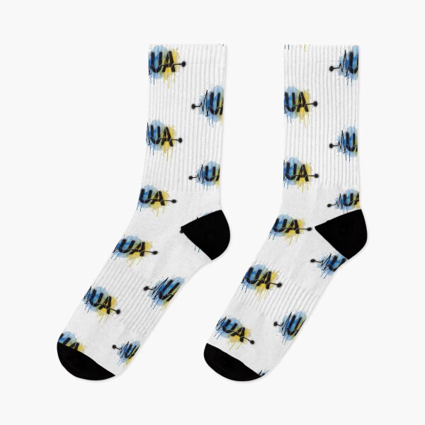 Item preview, UA Heartbeat - Ukraine Pulse Graffiti Art designed and sold by Valeriia_Isaieva.