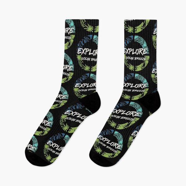 Item preview, Explore Ocean Breeze – Tropical Nature Circle Design designed and sold by Dogandesighn.
