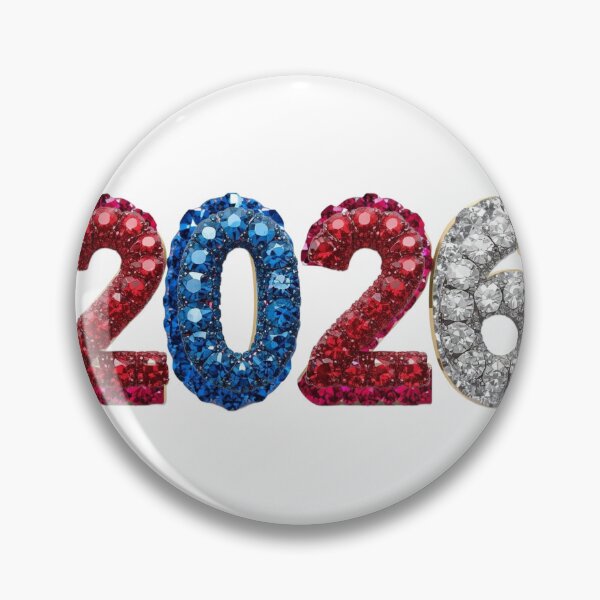 Item preview, ✨2026 Sparkle Jewel Year ✨#2026 #tricolor #blue #white #red #gift designed and sold by Fanybany.