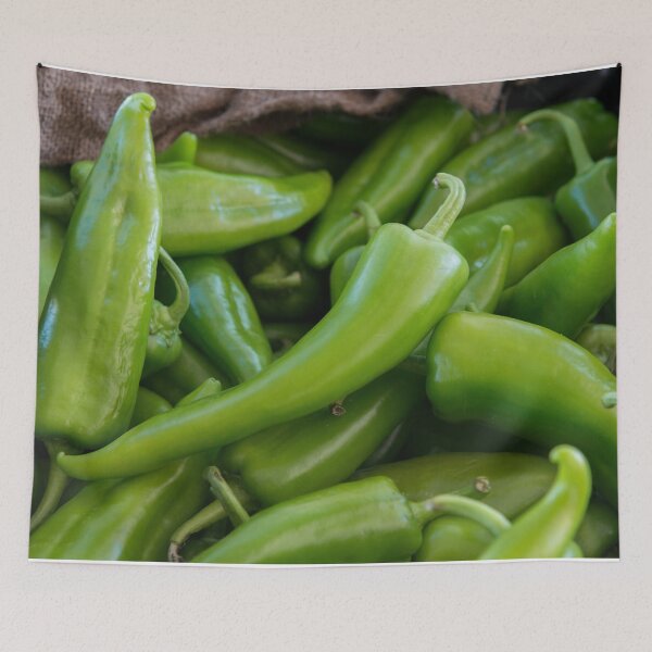 Item preview, Fresh Green Chili Peppers Farm Harvest designed and sold by Moriarty's Digital Visions.
