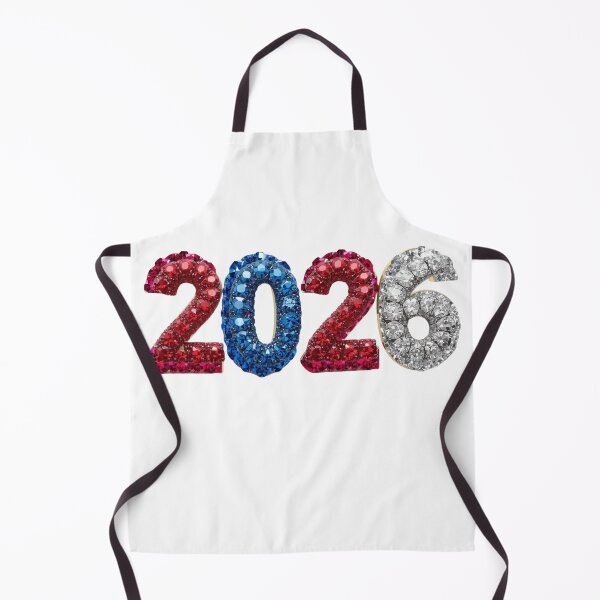 Item preview, ✨2026 Sparkle Jewel Year ✨#2026 #tricolor #blue #white #red #gift designed and sold by Fanybany.