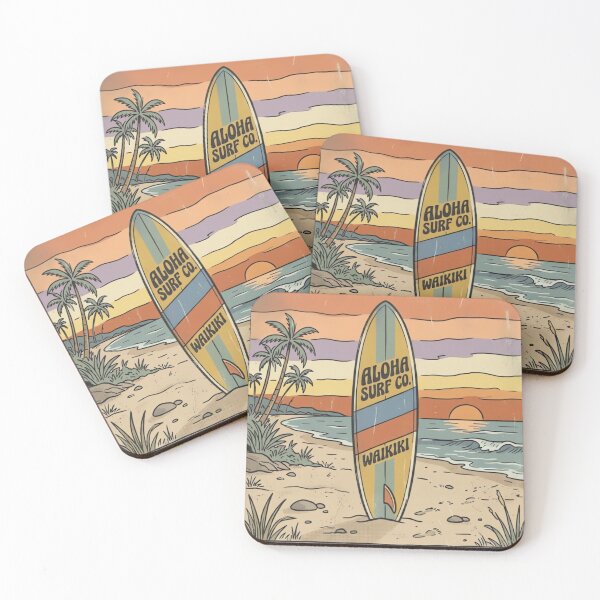 Item preview, Aloha Vintage Surfing Shirt Retro  designed and sold by urbinet.