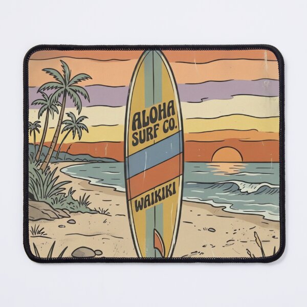 Item preview, Aloha Vintage Surfing Shirt Retro designed and sold by urbinet.